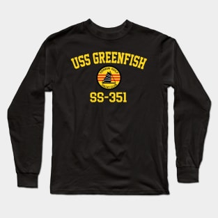 USS Greenfish SS-351 Long Sleeve T-Shirt